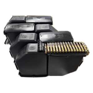 5.56 NATO - Win / Lake City 62 Grain M855 Green Tip Linked 249 SAW Box - 1600 Rounds