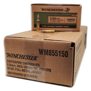 5.56 NATO - Winchester/Lake City XM855 62 Grain Green Tip