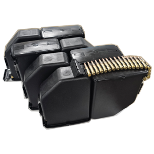 5.56 NATO - Win / Lake City 55 Grain M193 FMJ Linked 249 SAW Box - 1600 Rounds